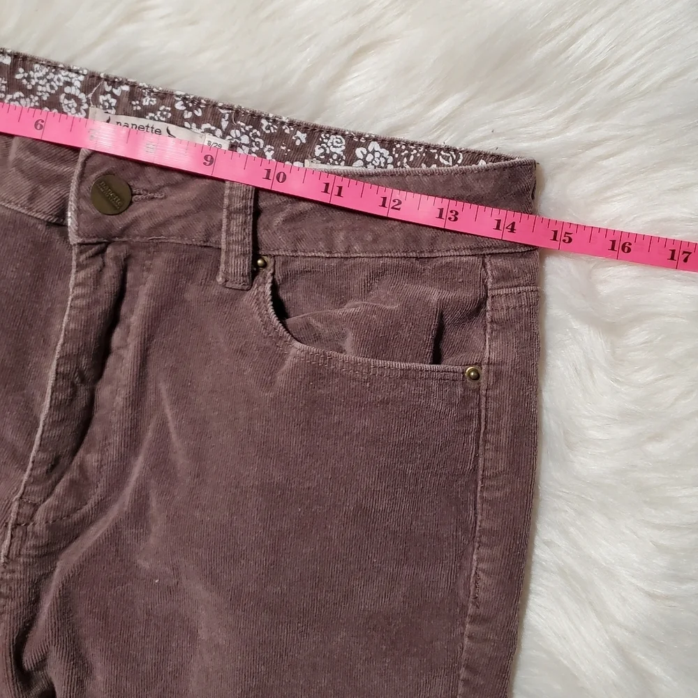 Nanette Lepore Hamilton Skinny Corduroy Jeans - Picture 7 of 10